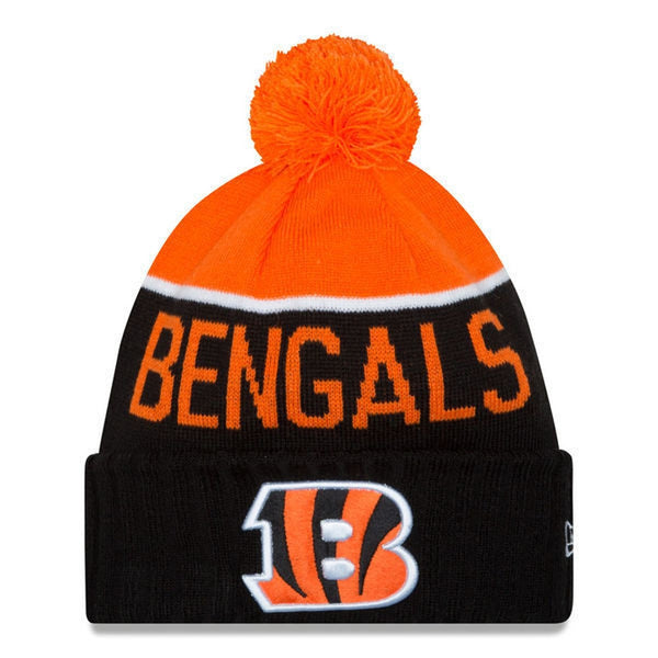 Cincinnati Bengals New Era On Field NFL Sport Knit Beanie