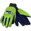 Seattle Seahawks NFL Team Adult Size Utility Work Gloves-Cyberteez