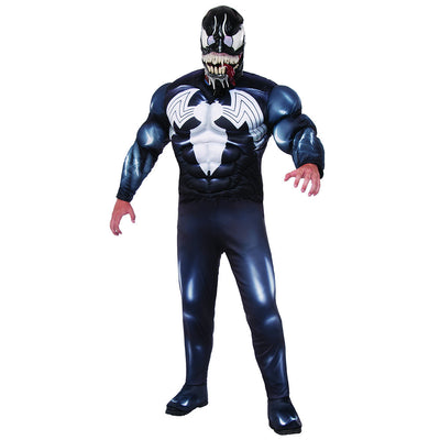 Kids Venom Boys Muscle Chest Villain Qualux Costume, $38.99