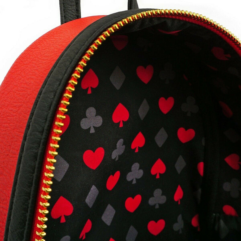 Alice in Wonderland Queen of Hearts Mini Backpack