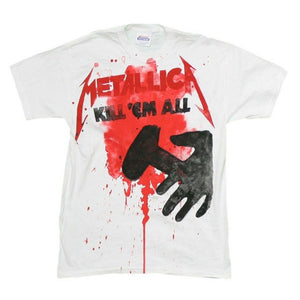 Metallica Vintage Distressed Kill 'Em All Raglan Baseball Jersey